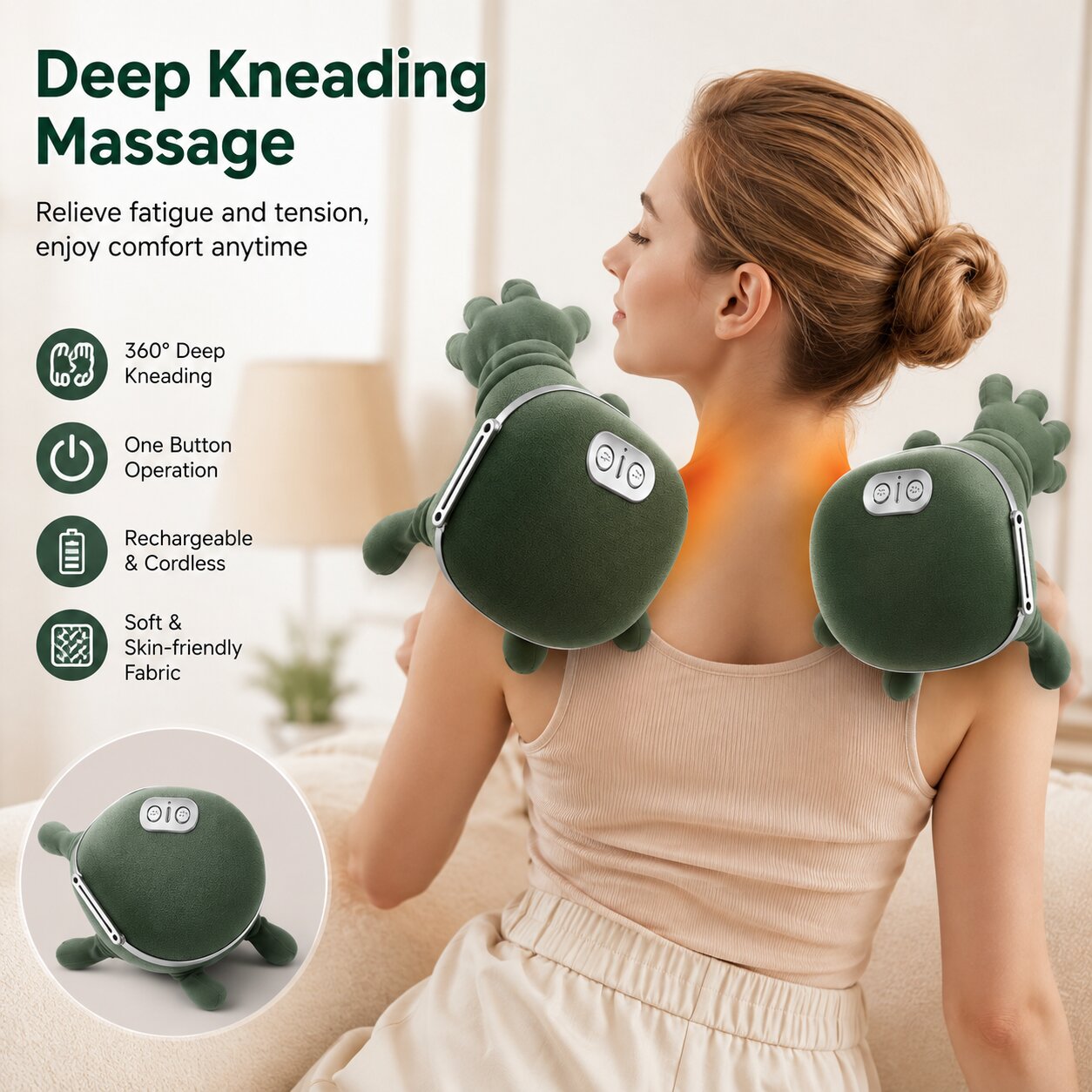 Portable Neck & Shoulder Massager