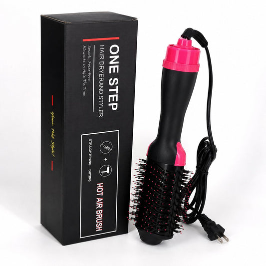 Hot Air Brush Hair Dryer and styler